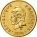 Coin, New Hebrides, 5 Francs, 1970, Paris, MS(63), Nickel-brass, KM:6.1