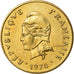 Coin, New Hebrides, 5 Francs, 1970, Paris, MS(63), Nickel-brass, KM:6.1