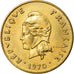 Coin, New Hebrides, 5 Francs, 1970, Paris, MS(63), Nickel-brass, KM:6.1