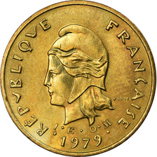 Monnaie, New Hebrides, 2 Francs, 1979, Paris, SUP, Nickel-brass, KM:5.2