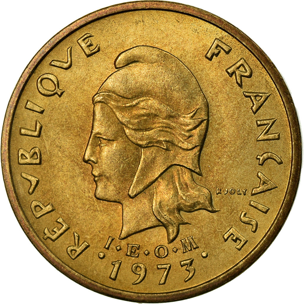 Monnaie, New Hebrides, 2 Francs, 1973, Paris, TTB+, Nickel-brass, KM:5.2