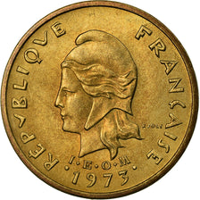 Monnaie, New Hebrides, 2 Francs, 1973, Paris, TTB+, Nickel-brass, KM:5.2