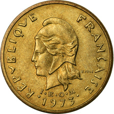 Monnaie, New Hebrides, 2 Francs, 1973, Paris, TTB+, Nickel-brass, KM:5.2