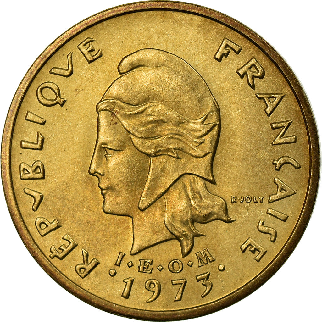 Monnaie, New Hebrides, 2 Francs, 1973, Paris, TTB+, Nickel-brass, KM:5.2