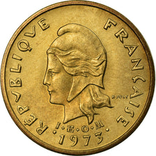 Monnaie, New Hebrides, 2 Francs, 1973, Paris, TTB+, Nickel-brass, KM:5.2