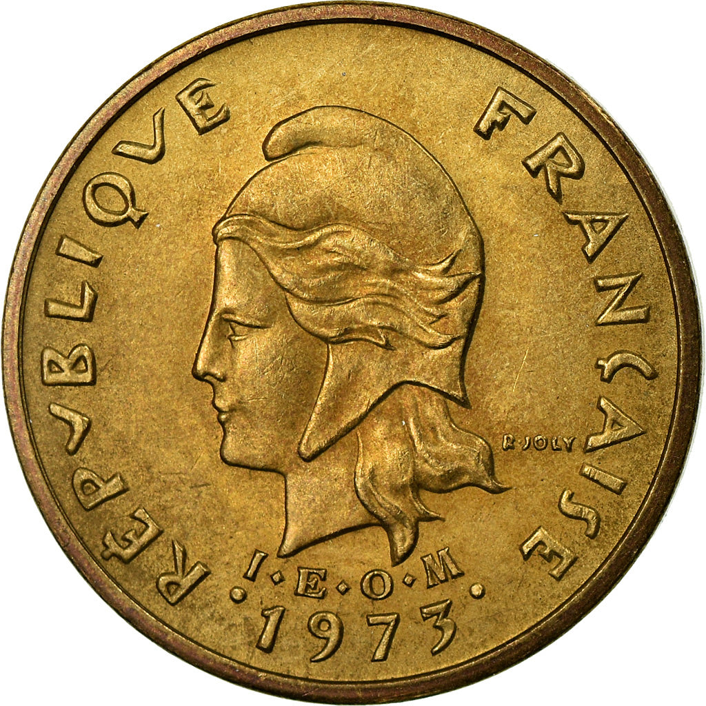 Monnaie, New Hebrides, 2 Francs, 1973, Paris, TTB+, Nickel-brass, KM:5.2