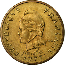 Monnaie, New Hebrides, 2 Francs, 1973, Paris, TTB+, Nickel-brass, KM:5.2