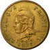 Monnaie, New Hebrides, 2 Francs, 1973, Paris, TTB+, Nickel-brass, KM:5.2