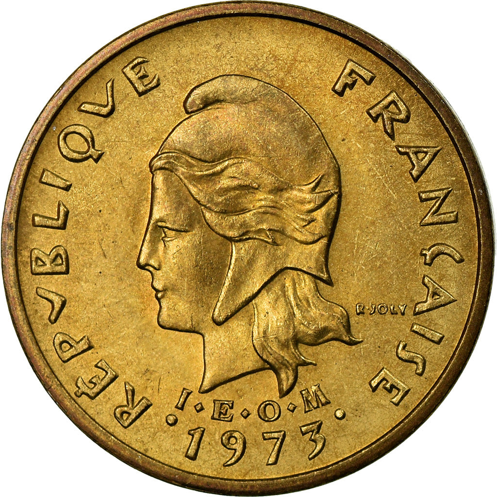 Monnaie, New Hebrides, 2 Francs, 1973, Paris, TTB+, Nickel-brass, KM:5.2