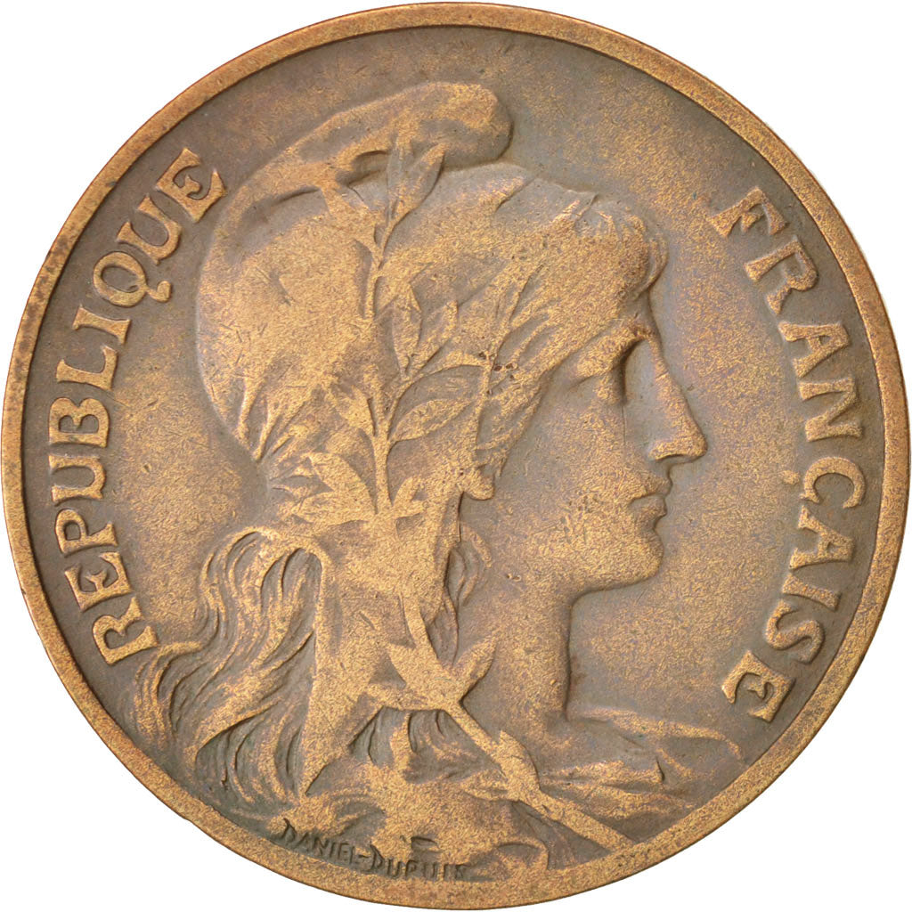 France, Dupuis, 10 Centimes, 1911, Paris, Bronze, KM:843, Gadoury:277