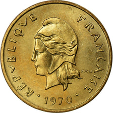 Coin, New Hebrides, Franc, 1970, Paris, MS(63), Nickel-brass, KM:4.1