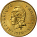 Coin, New Hebrides, Franc, 1970, Paris, MS(63), Nickel-brass, KM:4.1