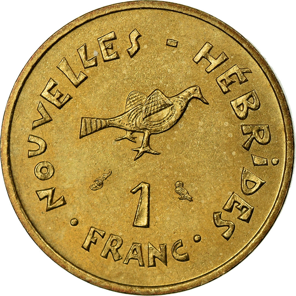 Coin, New Hebrides, Franc, 1970, Paris, MS(63), Nickel-brass, KM:4.1