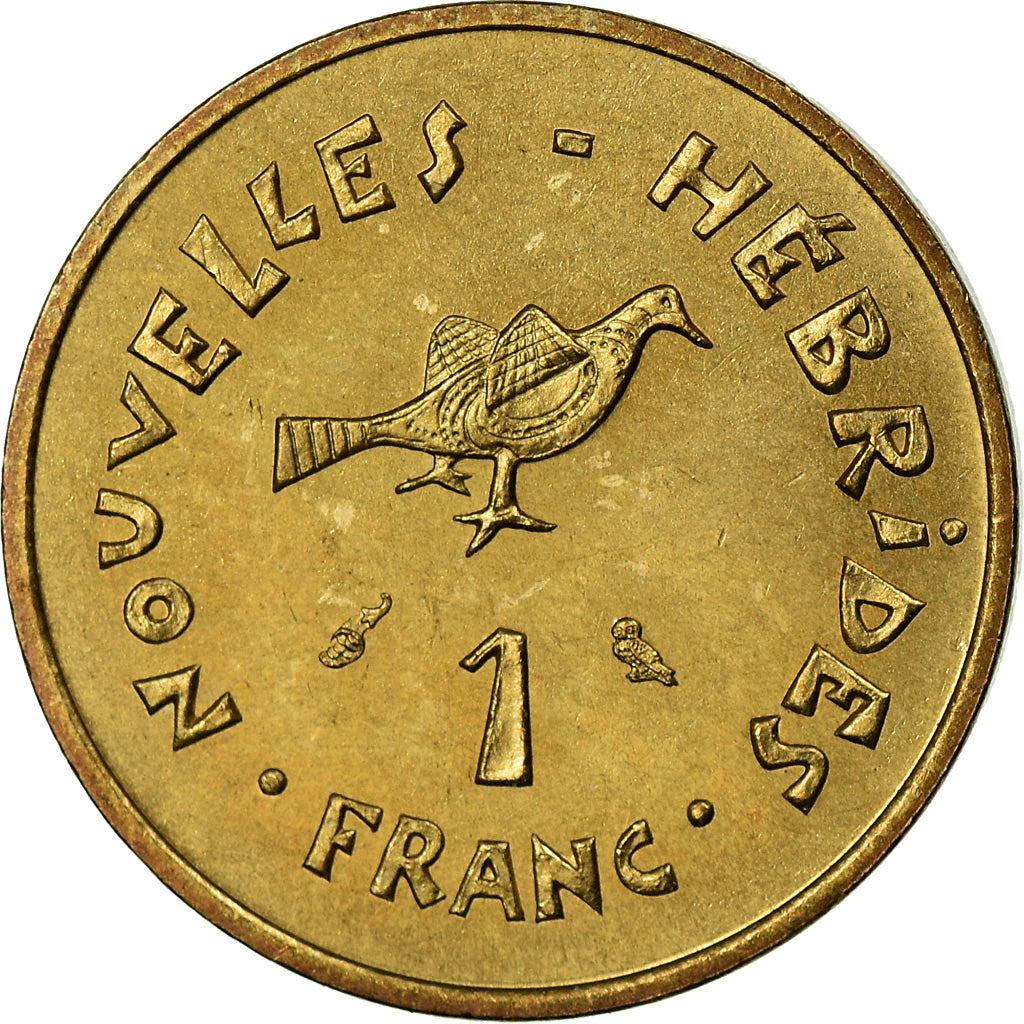 Coin, New Hebrides, Franc, 1970, Paris, MS(63), Nickel-brass, KM:4.1