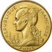 Coin, Réunion, 20 Francs, 1972, Paris, AU(55-58), Aluminum-Nickel-Bronze