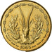 Coin, West African States, 5 Francs, 1965, Paris, MS(63)