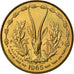 Coin, West African States, 5 Francs, 1965, Paris, MS(63)