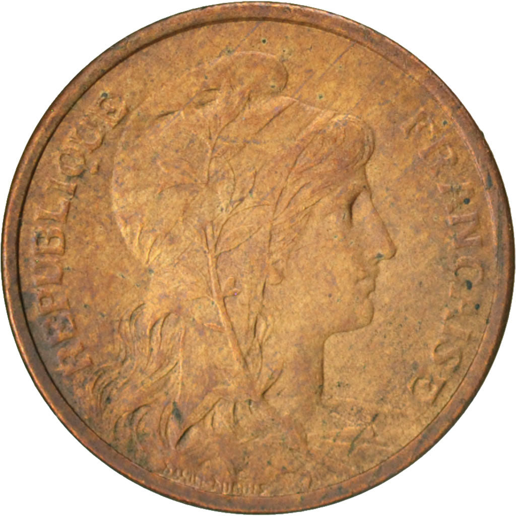 France, Dupuis, Centime, 1902, Paris, Bronze, KM:840, Gadoury:90