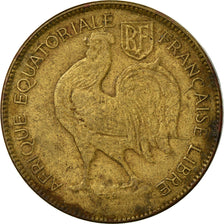 Münze, Französisch-Äquatorialafrika, Franc, 1942, Pretoria, S, Messing, KM:2