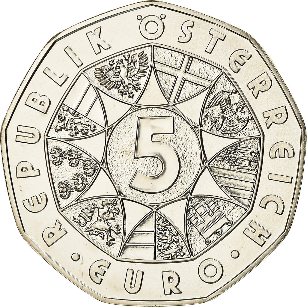 Münze, Österreich, 5 Euro, 2014, UNZ, Silber, KM:3231
