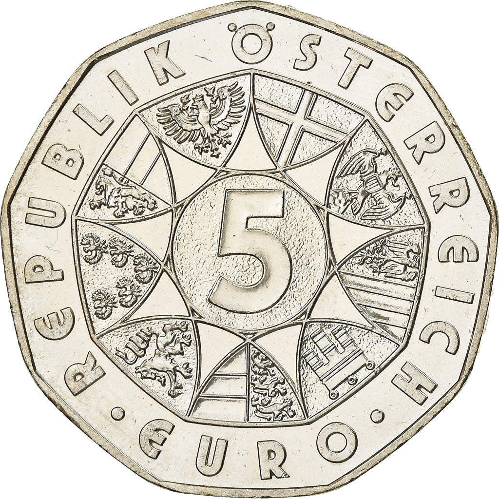 Österreich, 5 Euro, Mozart, 2006, UNZ, Silber, KM:3131
