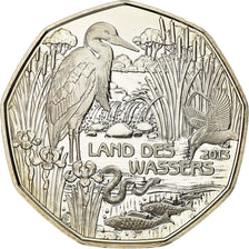 Austria, 5 Euro, Pays de l'Eau, 2013, MS(65-70), Srebro, KM:3222
