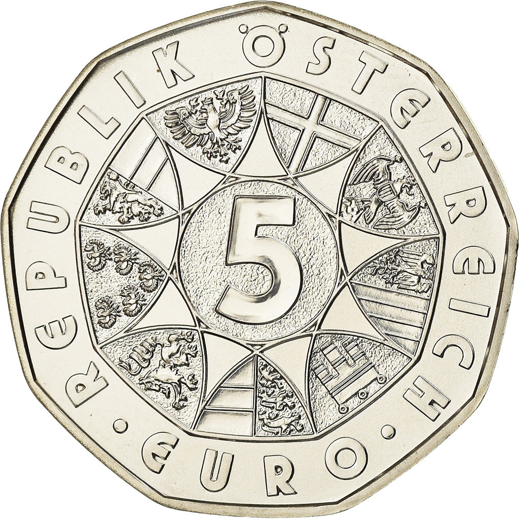 Austria, 5 Euro, Pays de l'Eau, 2013, MS(65-70), Srebro, KM:3222