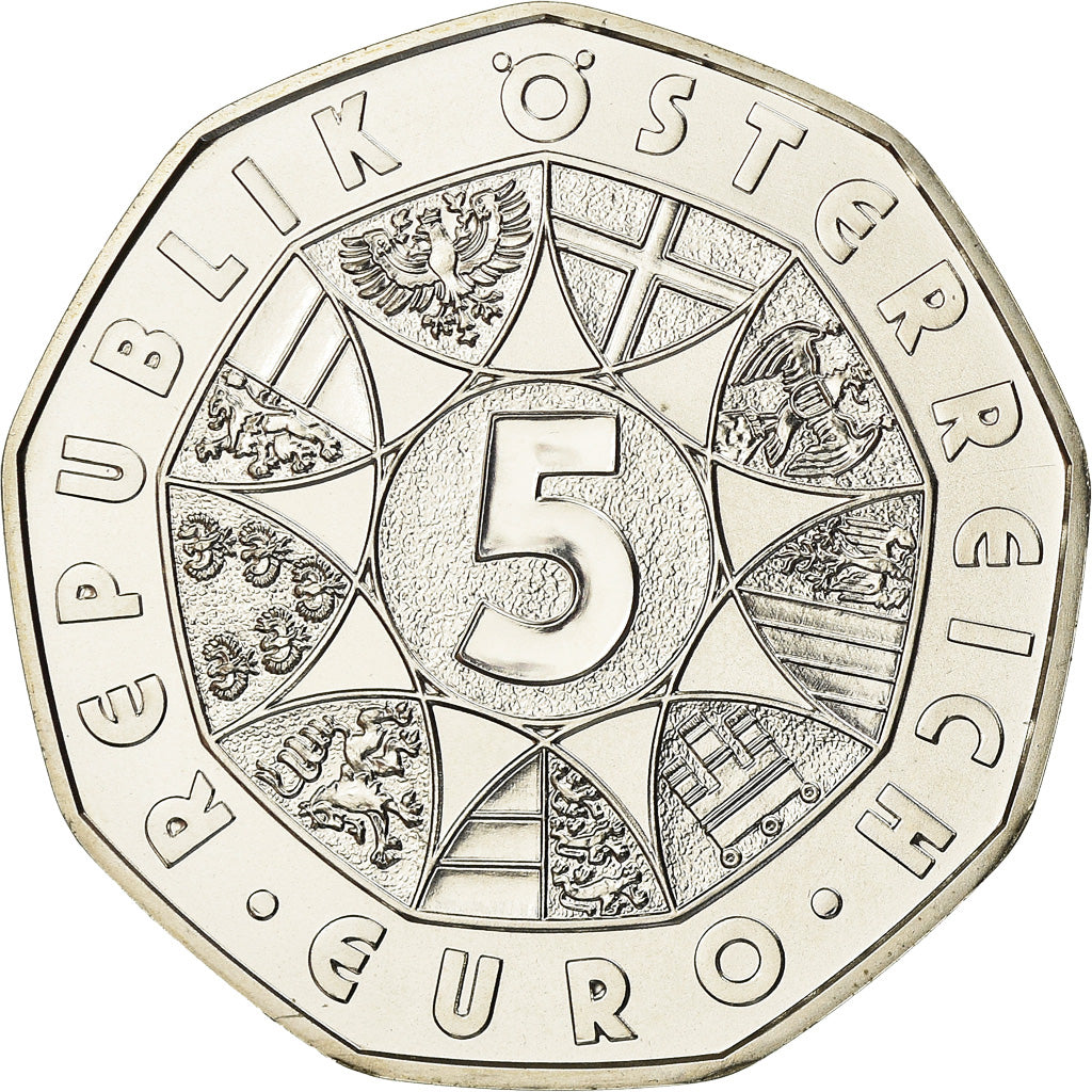 Österreich, 5 Euro, Neujahr, 2014, UNZ, Silber