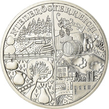 Áustria, 10 Euro, 2013, MS(63), Prata, KM:3221a