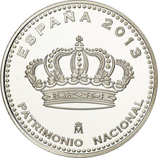 Spain, 5 Euro, Palacio Almudaina, 2013, MS(63), Silver