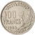 Moneta, Francja, Cochet, 100 Francs, 1955, Paris, EF(40-45), Miedź-Nikiel