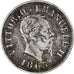 Coin, Italy, Vittorio Emanuele II, 50 Centesimi, 1863, Milan, EF(40-45), Silver