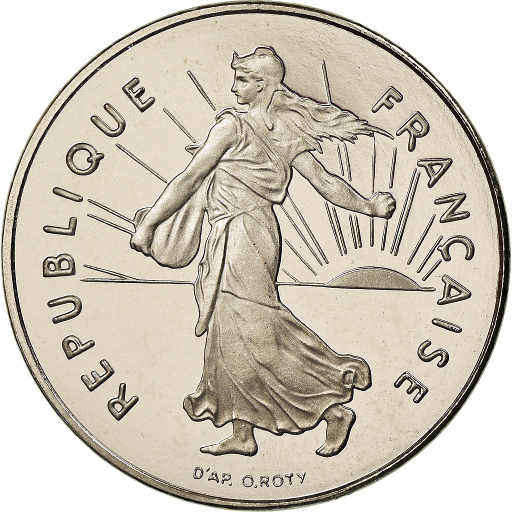 Monnaie, France, Semeuse, Franc, 2001, Paris, Proof, FDC, Nickel, Gadoury:474b