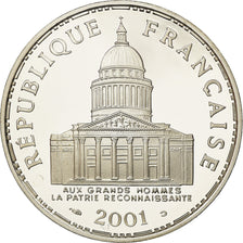 Coin, France, Panthéon, 100 Francs, 2001, Proof, MS(65-70), Silver