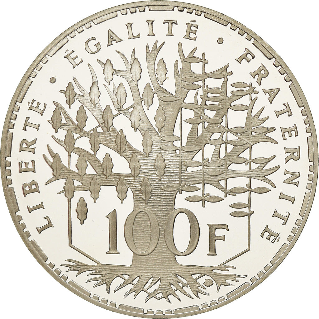 Coin, France, Panthéon, 100 Francs, 2001, Proof, MS(65-70), Silver