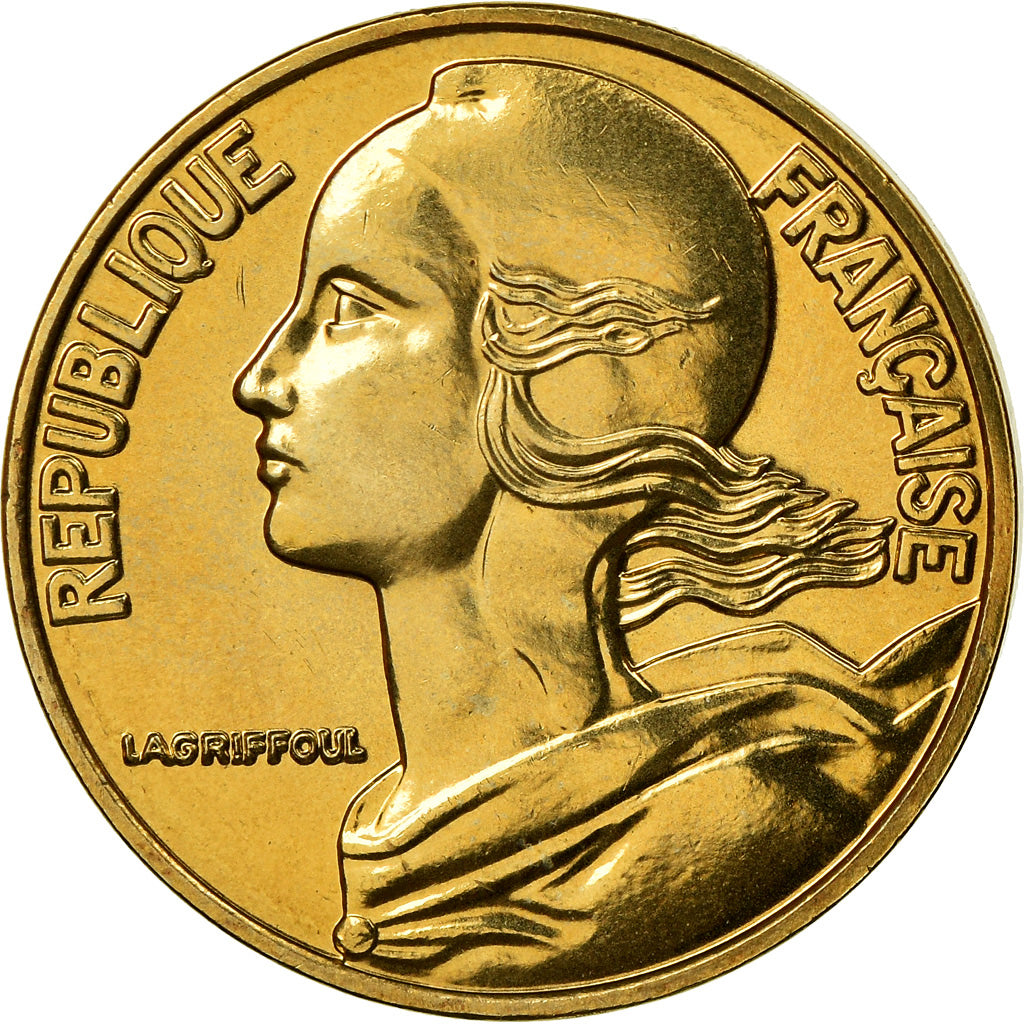 Coin, France, Marianne, 10 Centimes, 2000, Paris, MS(63), Aluminum-Bronze