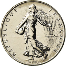 Coin, France, Semeuse, Franc, 2000, Paris, MS(63), Nickel, KM:925.2, Gadoury:474