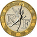 Coin, France, Génie, 10 Francs, 2000, Paris, MS(63), Aluminum-Bronze, KM:964.2