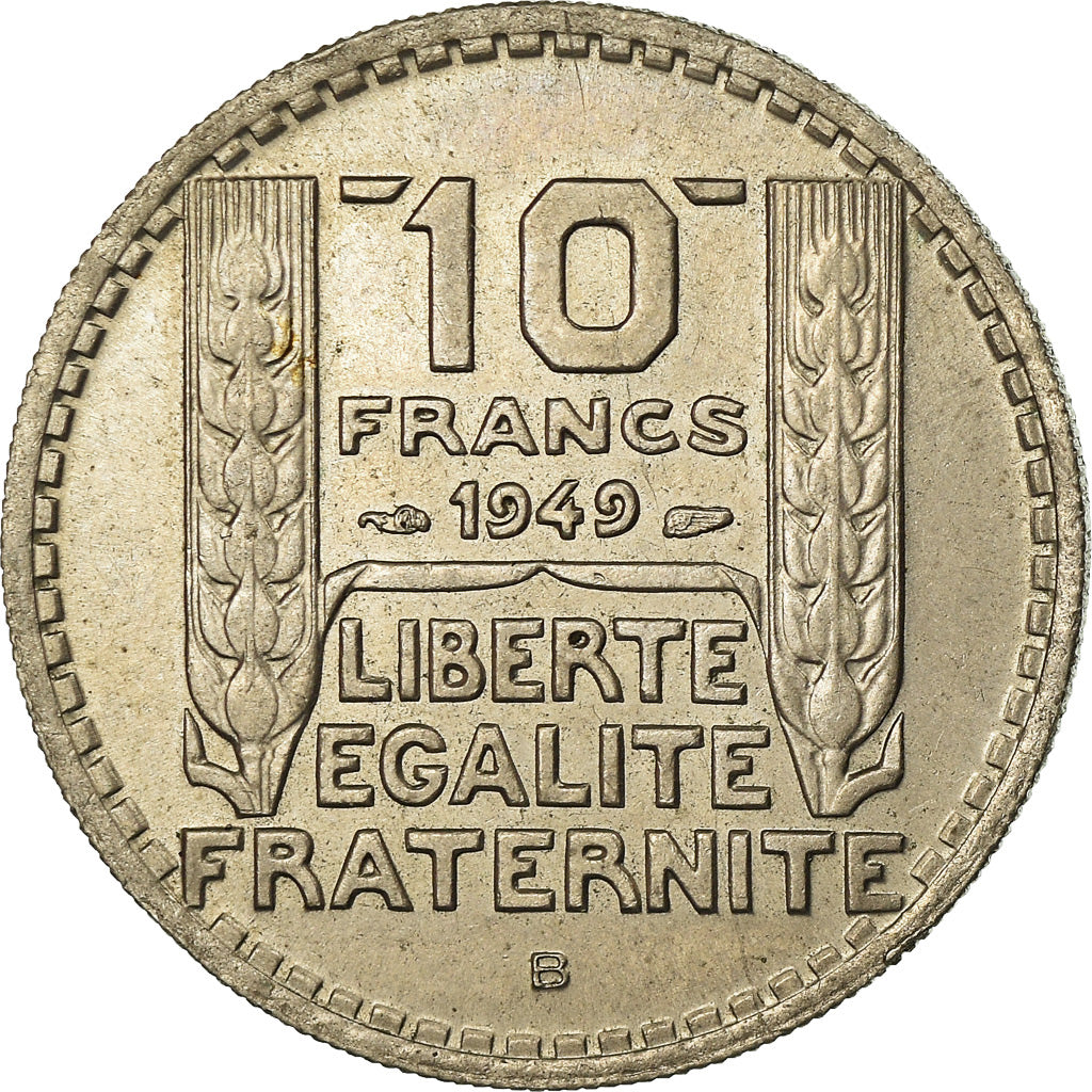 Monnaie, France, Turin, 10 Francs, 1949, Beaumont - Le Roger, TTB