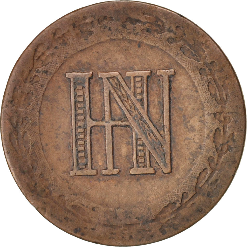German States, WESTPHALIA, Jerome, 2 Centimes, 1812, Cassel, KM:90