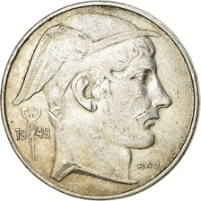Coin, Belgium, 20 Francs, 20 Frank, 1949, EF(40-45), Silver, KM:141.1