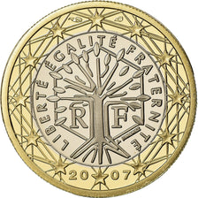 France, Euro, 2007, Proof / BE, MS(65-70), Bi-Metallic, KM:1413