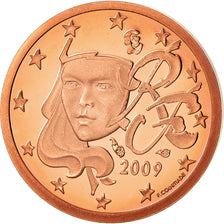 France, Euro Cent, 2009, Proof / BE, MS(65-70), Copper Plated Steel, KM:1282