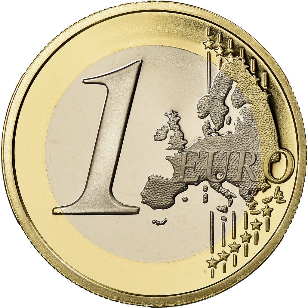 France, Euro, 2009, Proof / BE, MS(65-70), Bi-Metallic, KM:1413