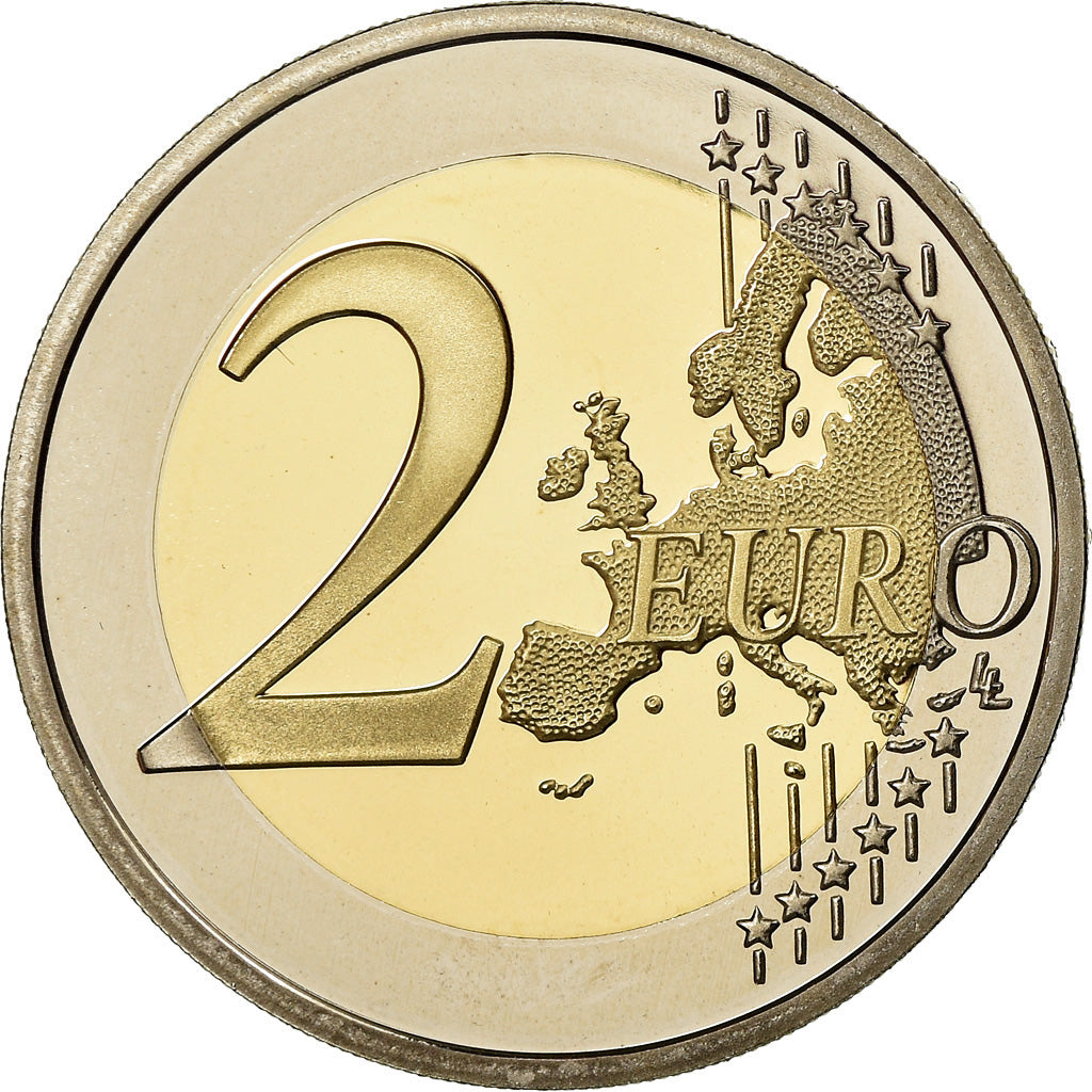 France, 2 Euro, 2009, Proof / BE, MS(65-70), Bi-Metallic, KM:1414