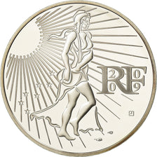 France, Semeuse, 15 Euro, 2009, Proof / BE, MS(65-70), Silver, KM:1535