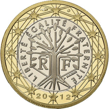 France, Euro, 2012, Proof / BE, MS(65-70), Bi-Metallic, KM:1413