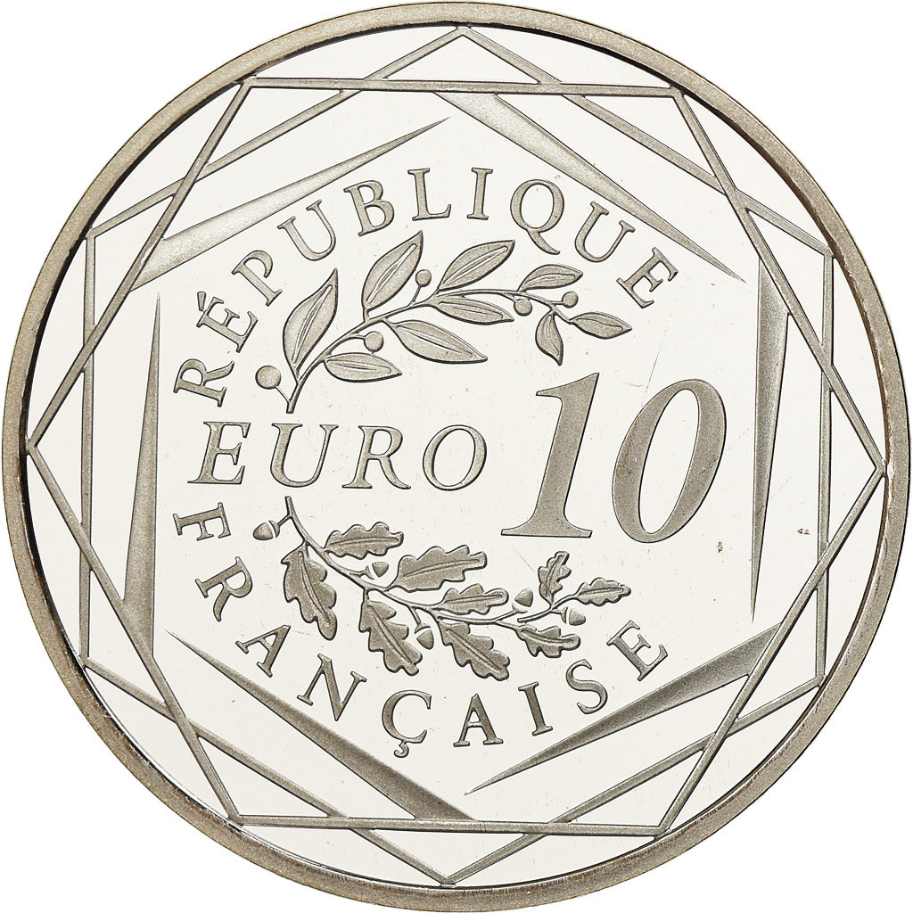 France, Hercule, 10 Euro, 2012, Proof / BE, MS(65-70), Silver, KM:2073