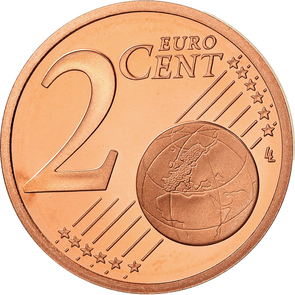 France, 2 Euro Cent, 2011, Proof / BE, MS(65-70), Copper Plated Steel, KM:1283