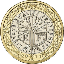 France, Euro, 2011, Proof / BE, MS(65-70), Bi-Metallic, KM:1413